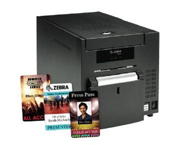 zebra ZC10L large Format ID Card Printer 