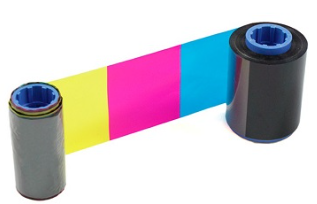 ZXP9 Zebra i Series colour ribbon 4 Panel YMCK / 625 print